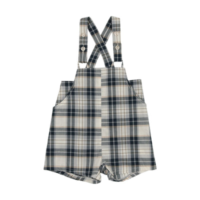 Analogie Overalls - Navy Plaid