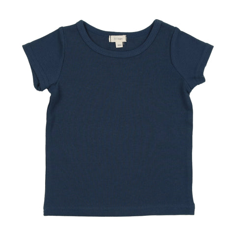 Lil Legs Short Sleeve T-Shirt - Deep Blue