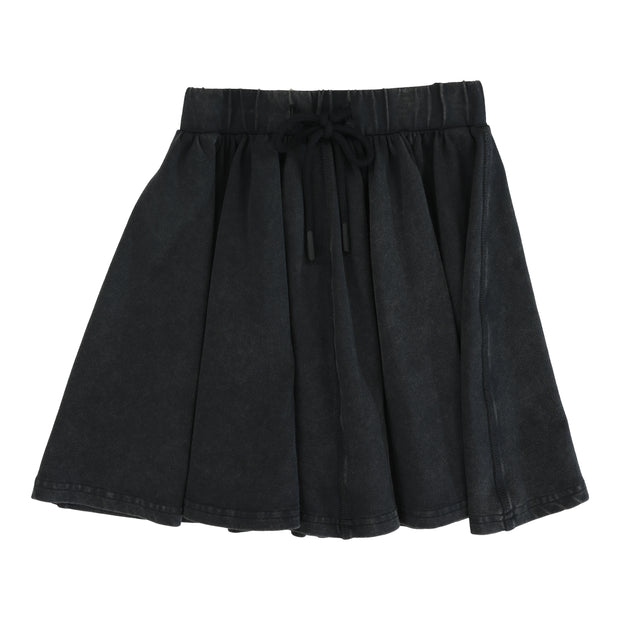 Lil Legs Circle Skirt - Black Wash