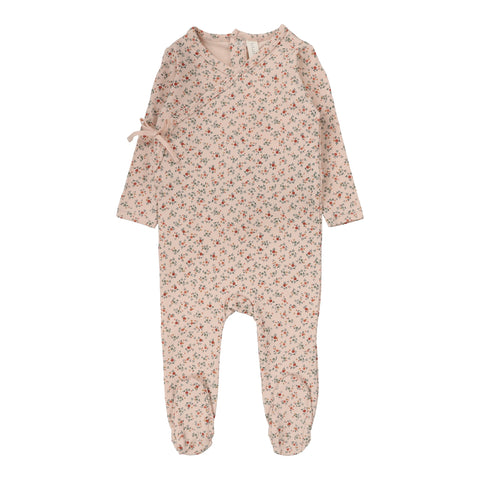 Lilette Bouquet Floral Footie - Rose/Floral