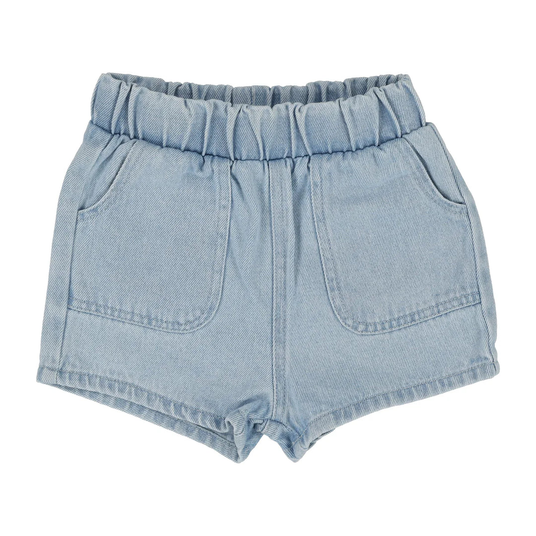 Lil Legs Denim Shorts - Light Wash Lil Legs Denim Shorts - Light Wash