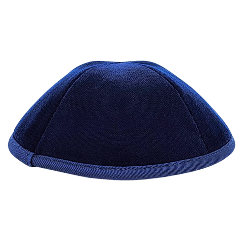 Keter Velvet Yarmulka Classic 4-Part With Rim SCV36