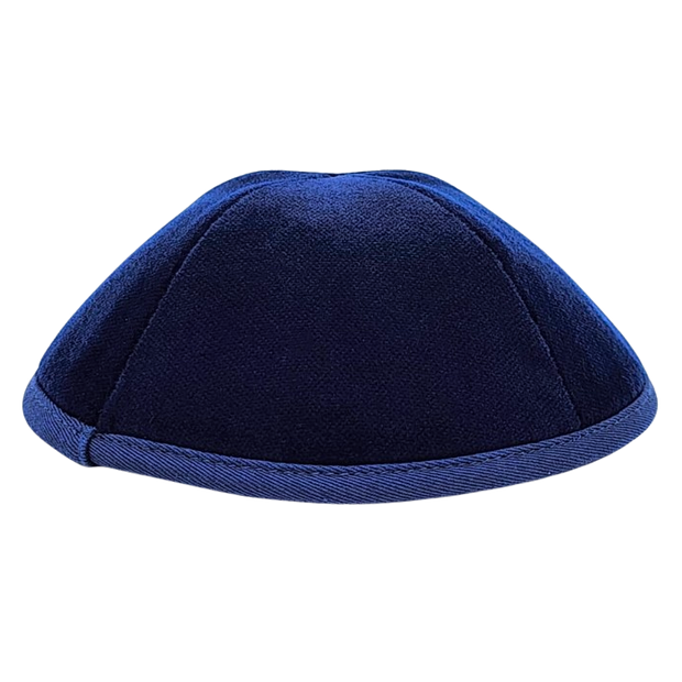 Keter Velvet Yarmulka Classic 4-Part With Rim SCV36