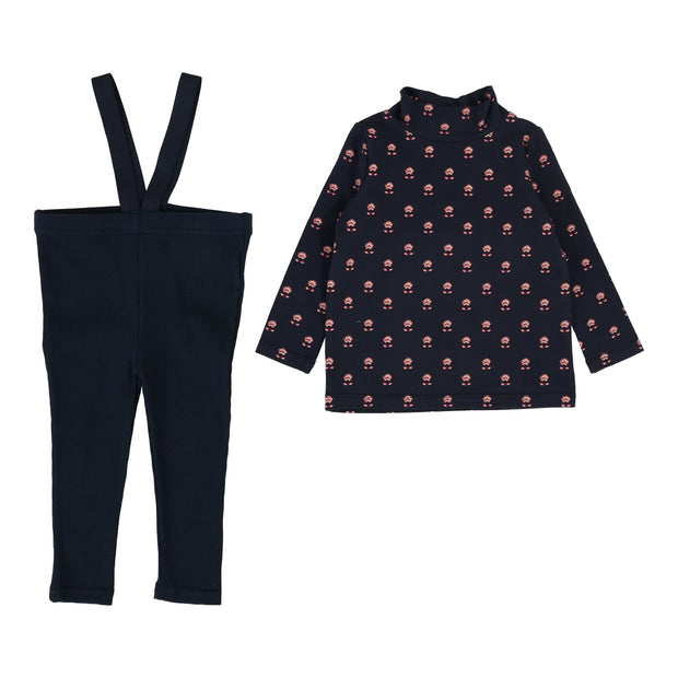 Analogie Vintage Floral Set - Navy