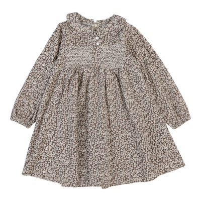 Analogie Daisy Floral Dress - Dusty Pink