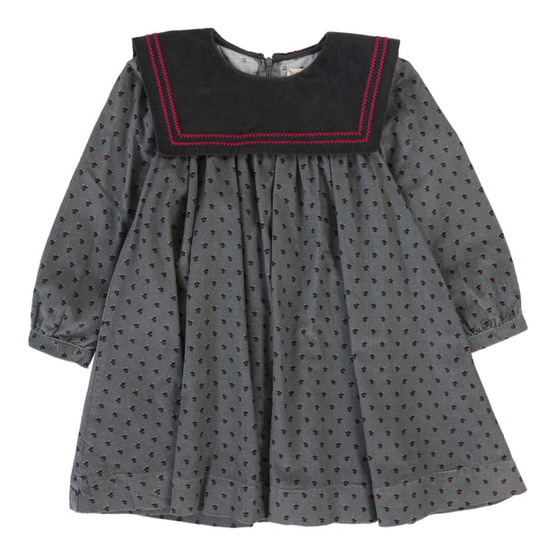 Analogie Primrose Dress - Pale Grey