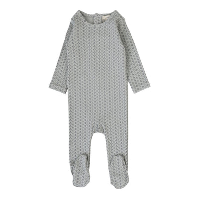 Lil Legs Grandpa Footie - Blue Diamond