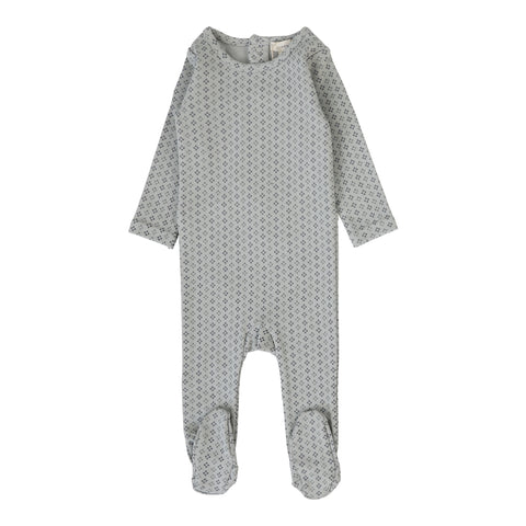 Lil Legs Grandpa Footie - Blue Diamond