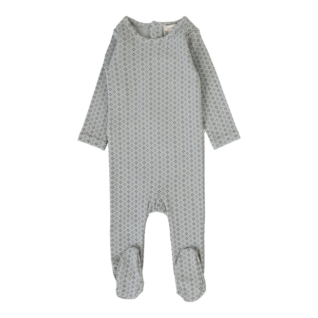 Lil Legs Grandpa Footie - Blue Diamond