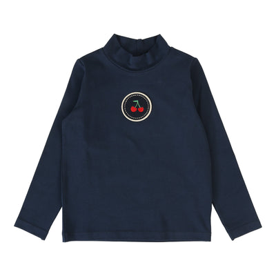 Analogie Detail Mockneck - Navy