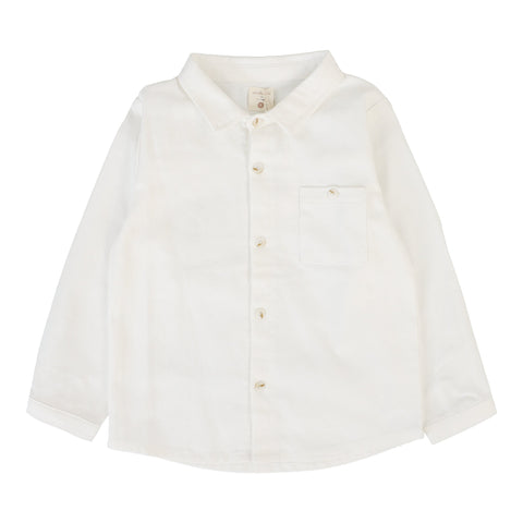 Lil Legs Dress Shirt - Winter White