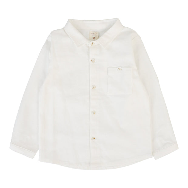Lil Legs Dress Shirt - Winter White