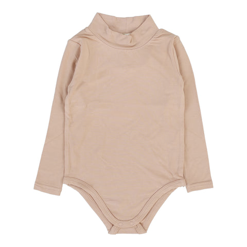 Lil Legs Bamboo Mockneck Onesie - Dusty Pink