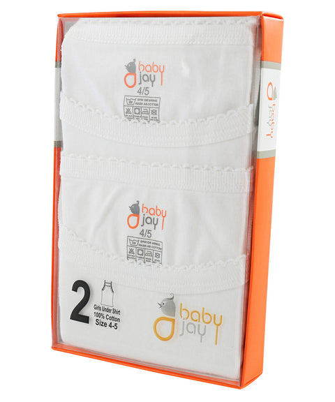 Baby Jay Kids Undershirts - 2-Pack