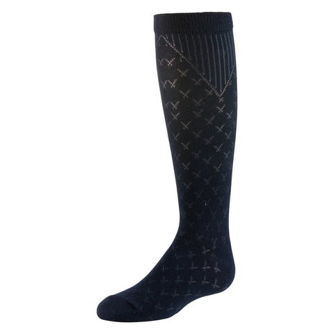 Zubii V-Textured Knee Socks