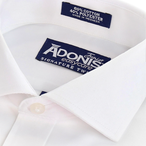 Adonis Signature Twill Easy Care Boys Dress Shirt - French Cuff