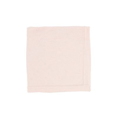Lilette Swiss Dot Blanket - Pink