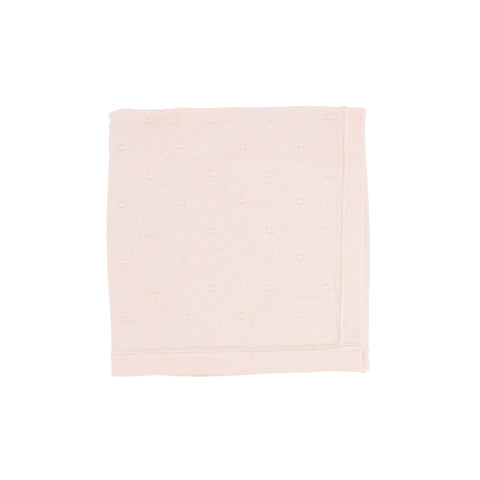 Lilette Swiss Dot Blanket - Pink