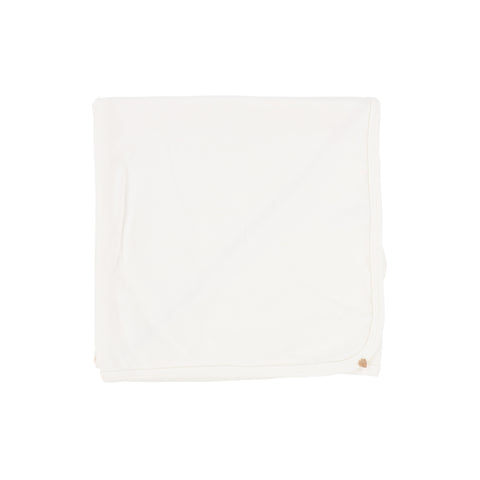 Lilette Charm Blanket - White/Rose Gold
