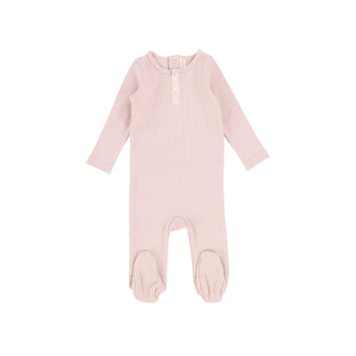 Lilette Henley Footie - Blush