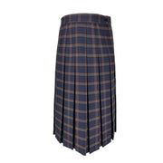 Betty Z Ladies Box Pleat Skirt - Plaid PR2