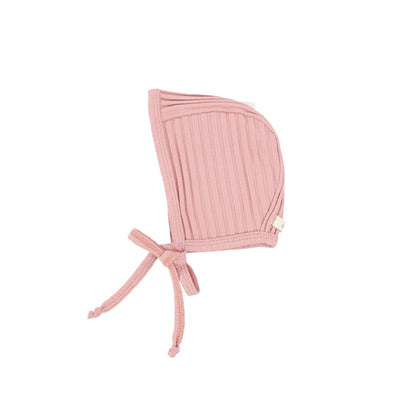 Lil Legs Wide Ribbed Bonnet - Barely Blush