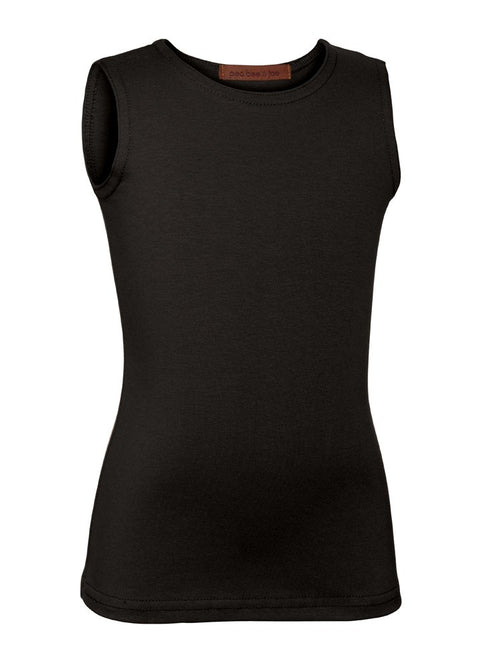 PB&J Girls Modal Sleeveless Shell - Black