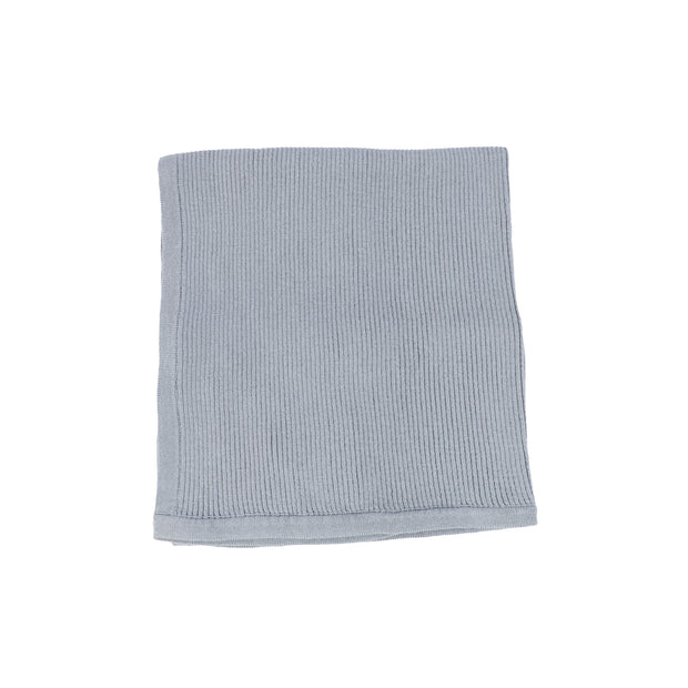 Lillette Knit Blanket - Blue