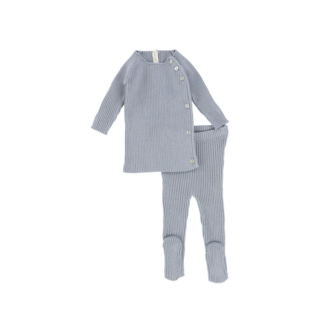 Lillette Knit Set - Blue