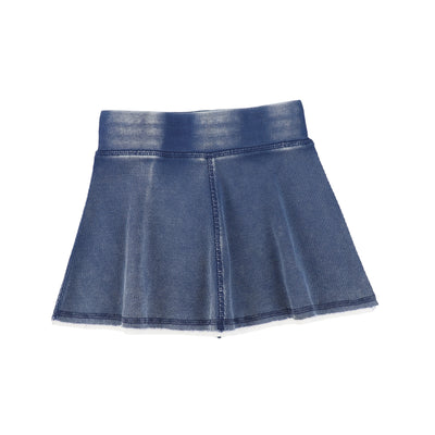 Analogie Denim Wash Skirt - Blue Wash
