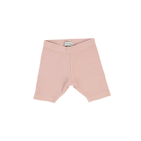 Lil Legs Ribbed Shorts - Blush