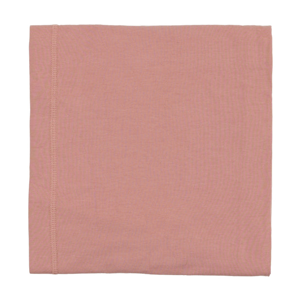 Lilette Brushed Cotton Blanket - Berry Pink