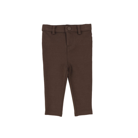 Lil Legs Knit Pants - Classic Brown