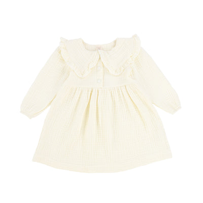 Analogie Muslin Dress - Cream