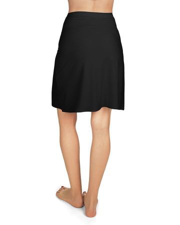 Memoi Ladies Bonded Half Slip - Black CSP-200