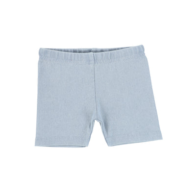 Lil Legs Biker Shorts - Chambray