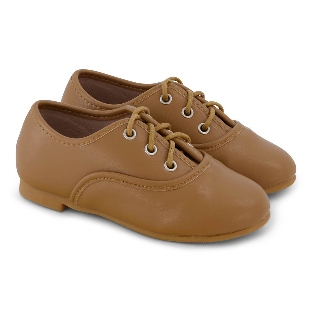 Zeebra Kids Hard Sole Classic Leather Lace Ups