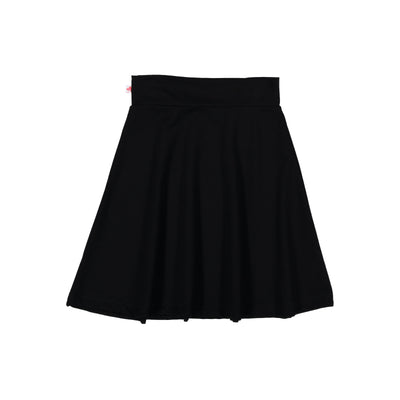Three Bows Girls Classic Camp Skirt - Black