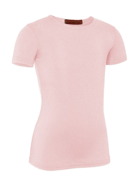 PB&J Girls Cotton Short Sleeve Shell - Pink