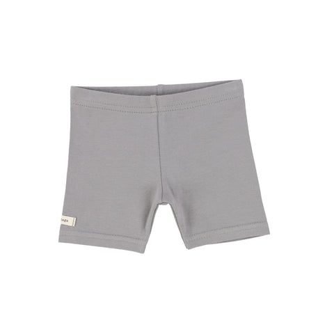 Lil Legs Biker Shorts - Dark Grey