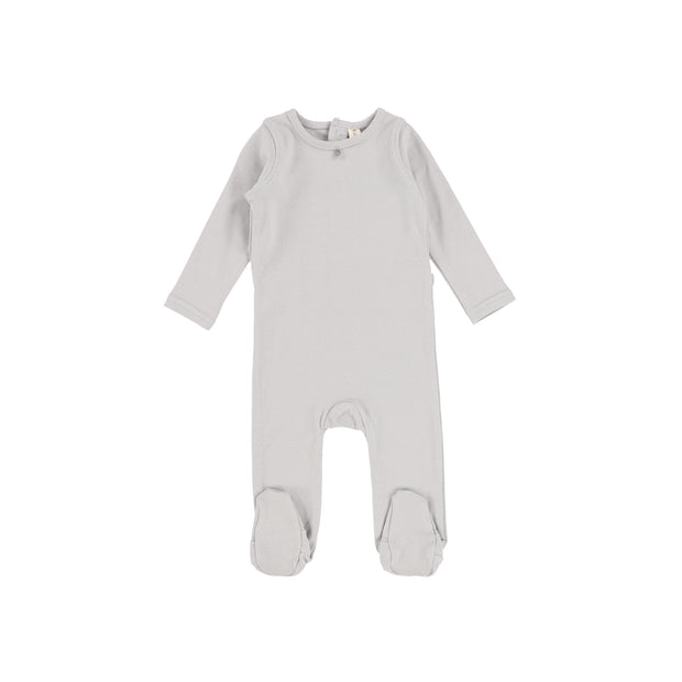 Lilette Charm Footie - Grey/Silver