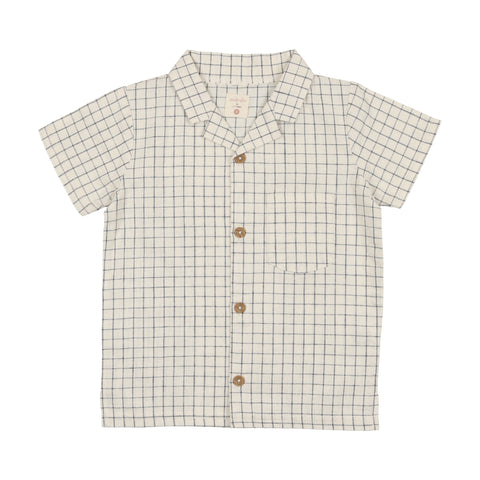 Analogie Grandpa Shirt - Blue Check