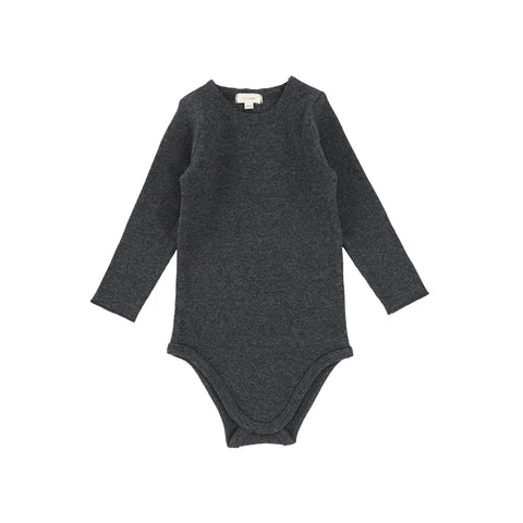 Lil Legs Crewneck Onesie - Heather Grey