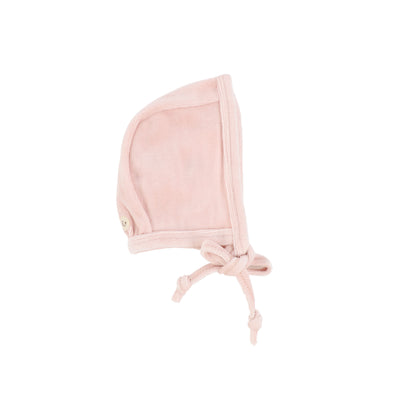 Lilette Velour Bonnet - Light Pink