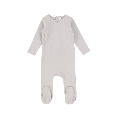 Lilette Charm Footie - Pearl Grey/Silver