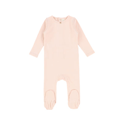 Lilette Charm Footie - Shell Pink/Rose Gold