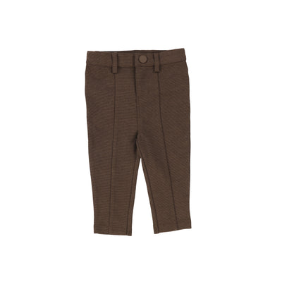 Lil Legs Knit Pants - Dark Walnut