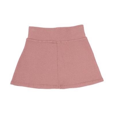 Lil Legs Ribbed Skirt - Mauve