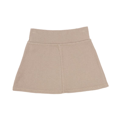 Lil Legs Ribbed Skirt - Latte