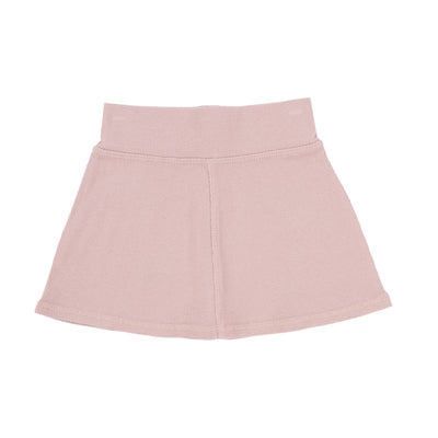Lil Legs Ribbed Skirt - Petal Pink